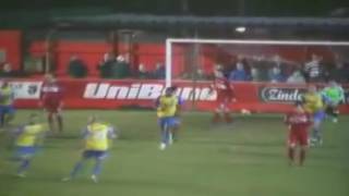 Ilkeston Town 35 Harriers 130109 Extended highlights [upl. by Eatnuahs872]