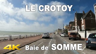 🇫🇷 Le Crotoy  Baie de somme  promenade Jules Noiret  4K [upl. by Ddot]