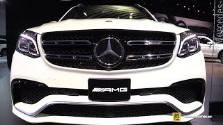 2017 Marcedes GLS Class GLS63 AMG 4Matic  Exterior and Interior Walkaround  2016 Detroit Auto Show [upl. by Willetta]