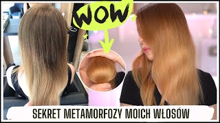 WŁOSY JAK Z SALONU • Świadoma pielęgnacja w domu • METAMORFOZA MOICH WŁOSÓW [upl. by Rosemaria886]