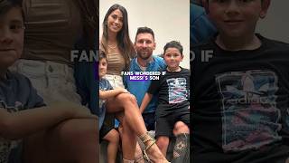 Could Mateo Messi be better than his father🤔⚽️ shots football [upl. by Amati]