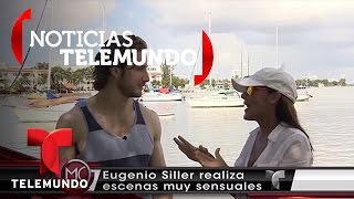 Eugenio Siller muestra cómo hacer el paddle boarding  Al Rojo Vivo  Noticias Telemundo [upl. by Crabb]