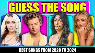 Guess the song  The Best Songs from 2020  2024  Music Quiz🎶🔥 [upl. by Cuthbertson704]