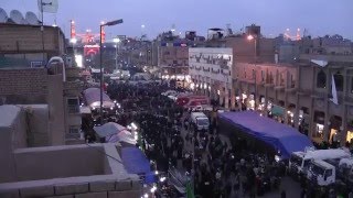 Walk to Karbala Ziyara of Imam Hussain Arbaeen HD مشاي زوار الحسين كربلاء [upl. by Eitsud]