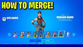 How to MERGE FORTNITE ACCOUNTS in CHAPTER 5 SEASON 1 Merge your Fortnite Accounts [upl. by Lelah]