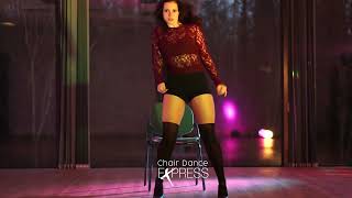 quotExpressquot Christina Aguilera  Audrey Pellissier  Chair Dance EXPRESS [upl. by Eckhardt]