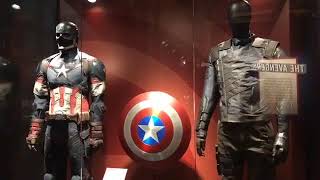 Sneak a peek at the Marvel Universe of Super Heroes exhibit [upl. by Wightman]