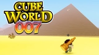 CUBE WORLD HD 007  Drei Profis plündern Pyramiden ★ Lets Play Cube World [upl. by Nipahc]