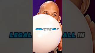 Vin Diesel Inhales Helium On TV [upl. by Northey]