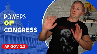 AP Gov 221  Structures Powers amp Functions of Congress  NEW [upl. by Ahsenav]