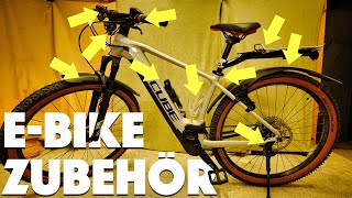 EBike Zubehör 2023 LED Beleuchtung Fernlicht Schloss Klingel Gepäckträger  Cube Reaction Pro [upl. by Giacinta]