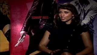 Smokin Aces Alicia Keys Interview  ScreenSlam [upl. by Itsym623]