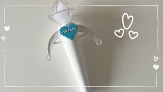 ❀。ARTMS Lightstick unboxing ❀°。 [upl. by Bearce]