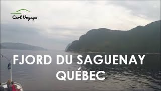 Croisière sur le Fjord du Saguenay  Québec [upl. by Tammie476]