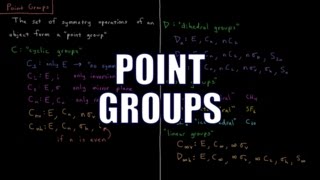 Quantum Chemistry 125  Point Groups [upl. by Gabriello]