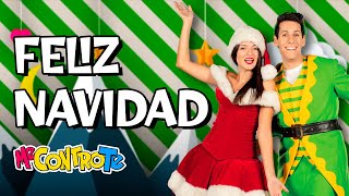 Me contro Te  FELIZ NAVIDAD Canzone di Natale Testo [upl. by Tamah196]