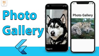 Flutter Tutorial  Simple Photo Gallery App  Zoom Images Image Slider [upl. by Azirb]