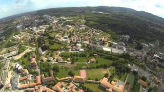 Dji f550 gopro3 Gozzano Novara dallalto in volo con San Giuliano castello [upl. by Shanan629]