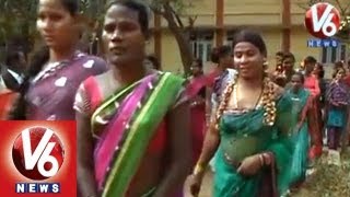 Hijras Demands To AP Government  No Identity  V6 News [upl. by Ecilahc]