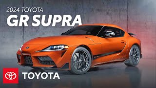 2024 Toyota GR Supra Overview  Toyota [upl. by Akirej446]