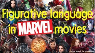 Figurative Language in MARVEL movies [upl. by Suoivart]