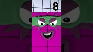 2D and 3D Numberblocks  Learn to Count  Numberblocks [upl. by Attemaj]