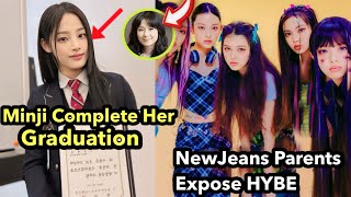 Newjeans Parents SLAMS HYBE Shocking Treatment Allegations MinJi Completed Graduation [upl. by Oelak]