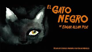 EL GATO NEGRO de Edgar Allan Poe [upl. by Itnahsa220]