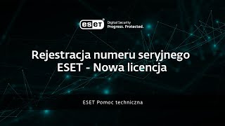 Rejestracja numeru seryjnego ESET  Nowa licencja  2014 [upl. by Martina310]