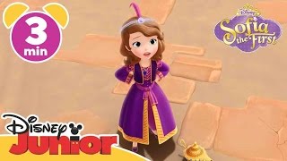 Sofia the First  Kazeem the Genie  Disney Junior UK [upl. by Nnalorac705]