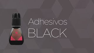 Adhesivos Black para extensiones de pestañas [upl. by Rucker]