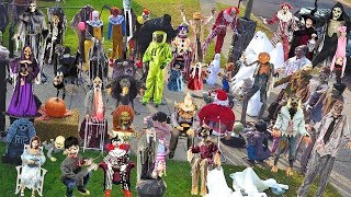 🎃 Huge 82 Halloween Animatronic Collection 🎃 DavidsTV [upl. by Oralee]