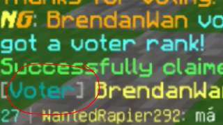 How to get voter rank in nether games mcpe [upl. by Eiraminot732]