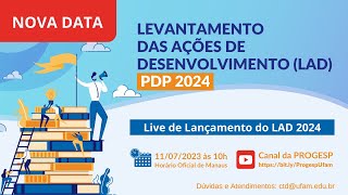 Live de Lançamento do LAD 2024 [upl. by Basset]