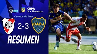 River Plate 23 Boca Juniors  CopaLPF  Resumen  Cuartos de final [upl. by Latsryk]