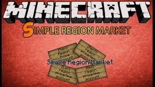 Minecraft How to install and use Simple Region Market 152 [upl. by Osnofedli945]