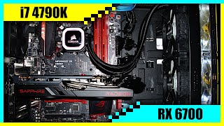 i7 4790K  RX 6700 Gaming PC in 2022  Tested in 8 Games [upl. by Rebmik]