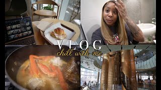 VLOG  Visiting The Biggest Starbucks Chill Vibes  Cooking The Best Seafood Boil [upl. by Eenimod827]