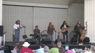 Tanglefoot Canadian Folk Roots Band singing Seven A Side [upl. by Yssac]