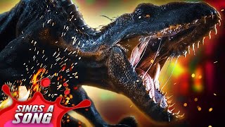 IndoRaptor Sings A Song Jurassic World Dinosaur Parody Rap [upl. by Cecily563]