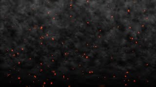 Fire Particles Background Video With Smoke Effect 4K [upl. by Emersen165]