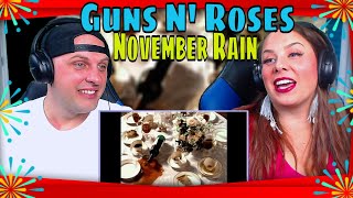 REACTION To Guns N Roses  November Rain  THE WOLF HUNTERZ REACTIONS [upl. by Motch]