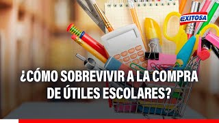 🔴🔵¿Cómo sobrevivir a la compra de útiles escolares este 2024 [upl. by Otsugua]