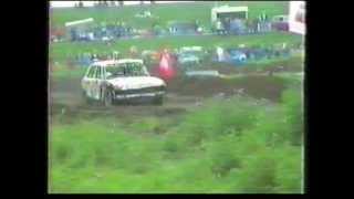 Schansspringen tijdens de crazycross in Wervershoof 1984 [upl. by Assirralc]