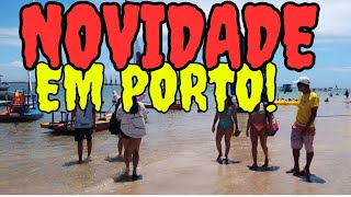 PORTO DE GALINHAS 🏖️ maré 03 e tem novidades 😃🏖️ [upl. by Leifeste839]