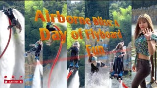 Airborne Bliss👀 A Day of Flyboard Fun mspkr2 [upl. by Nirtak162]