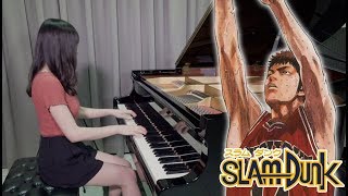 SLAM DUNK ED  Sekai ga Owaru Made wa 世界が終るまでは  Rus Piano [upl. by Hak293]