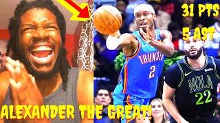 PELICANS VS THUNDER REACTION 2024 NEW ORLEANS PELICANS VS OKLAHOMA CITY THUNDER HIGHLIGHTS REACTION [upl. by Lemak223]