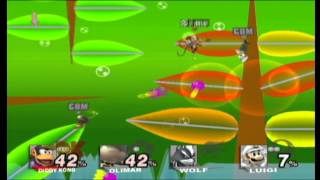 Lets Play Super Smash Bros Brawl part 68 Stage BewerterHanenbow [upl. by Inerney]