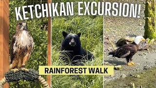 Alaska Cruise Is the Ketchikan Sanctuary Rainforest Walk Worth It [upl. by Ziul]